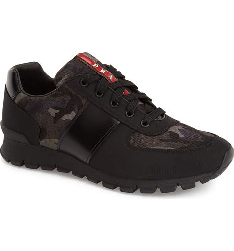 mens prada camo runners|prada men's sneakers.